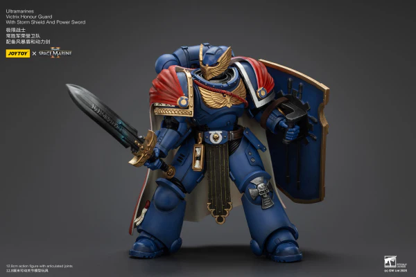 Ultramarines Victrix Honour Guard with Storm Shield And Power Sword - Image 2