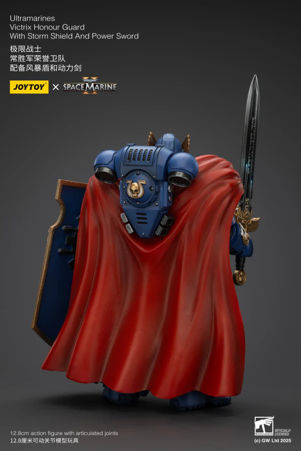 Ultramarines Victrix Honour Guard with Storm Shield And Power Sword - Image 7