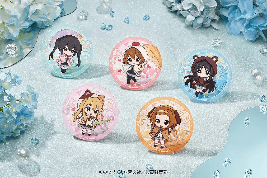 K-ON! Fluffy Rain Series Acrylic Coaster Azusa Nakano - Image 2