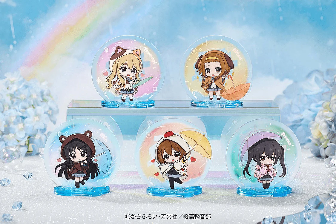 K-ON! Fluffy Rain Series Acrylic Stand Mio Akiyama - Image 2