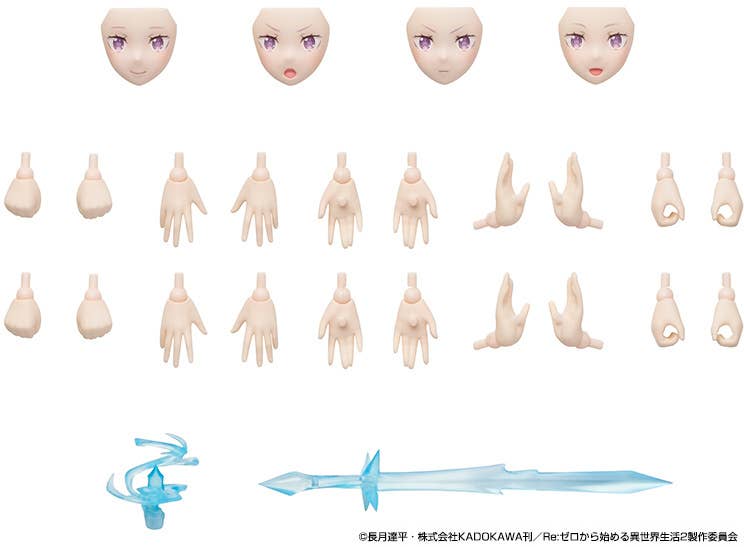 KADOKAWA PLASTIC MODEL SERIES Emilia DX Ver. - Image 12
