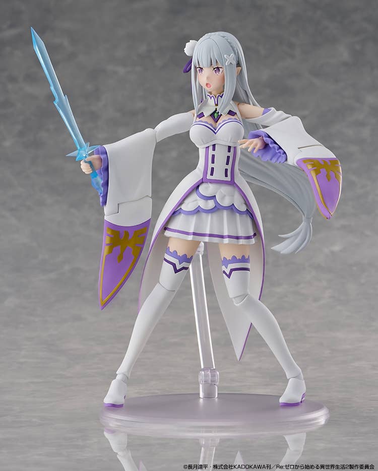 KADOKAWA PLASTIC MODEL SERIES Emilia DX Ver. - Image 9