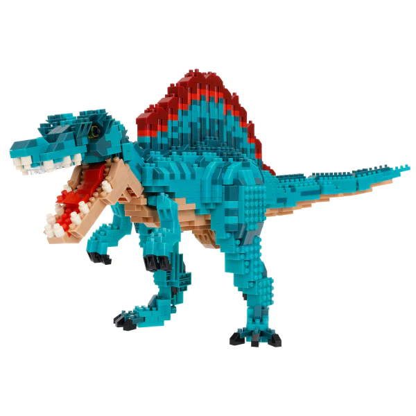 Dinosaur Deluxe Edition Spinosaurus, "Dinosaur", Nanoblock Advanced Hobby Series (Box/6)