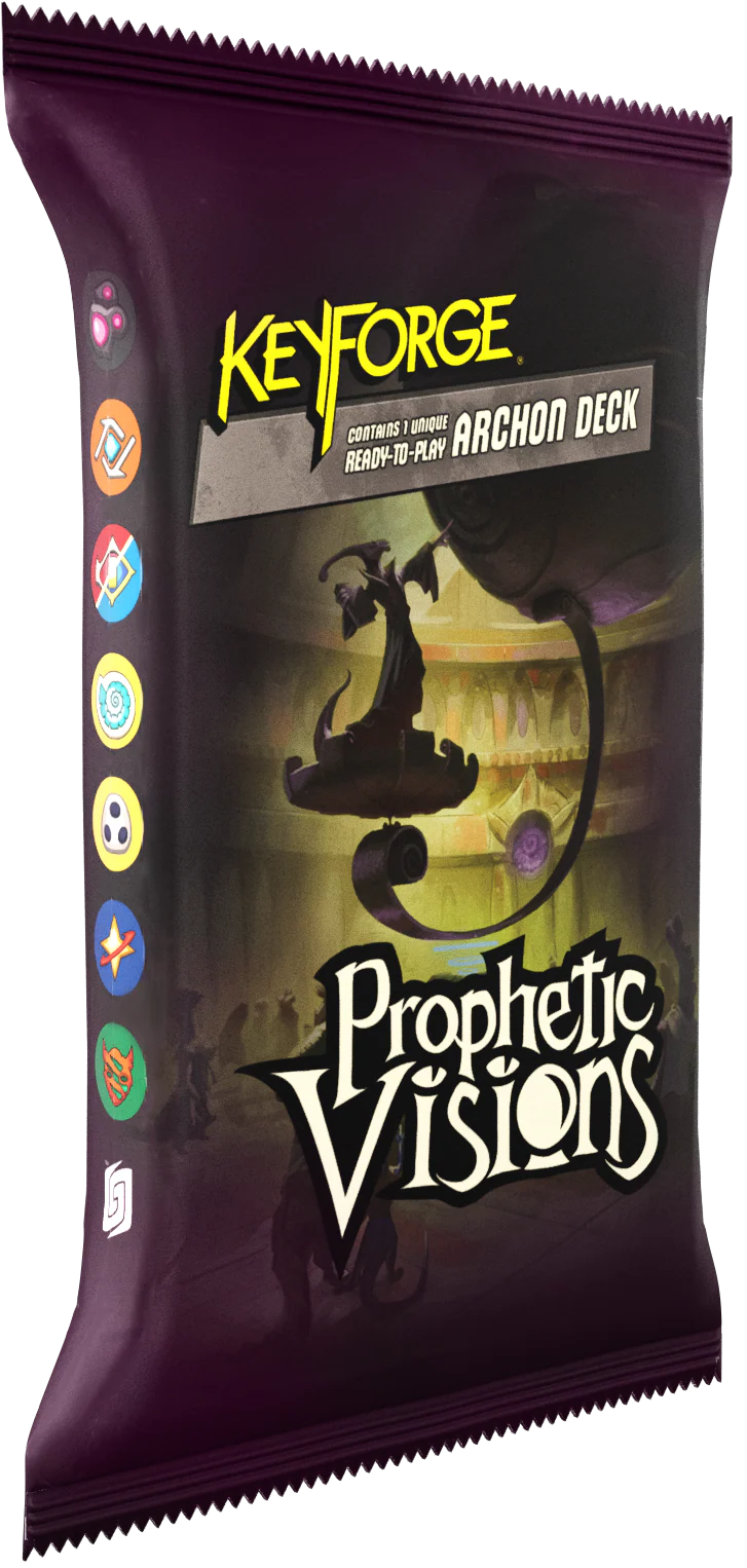 KEYFORGE PROPHETIC VISIONS ARCHON DECK 12CT DISPLAY - Image 3