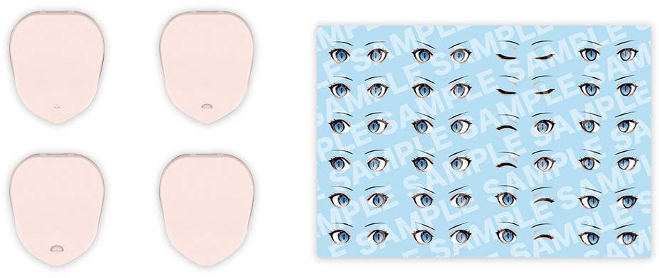 KOTOBUKIYA CUSTOMIZED FACE & DECAL SET Vol.3