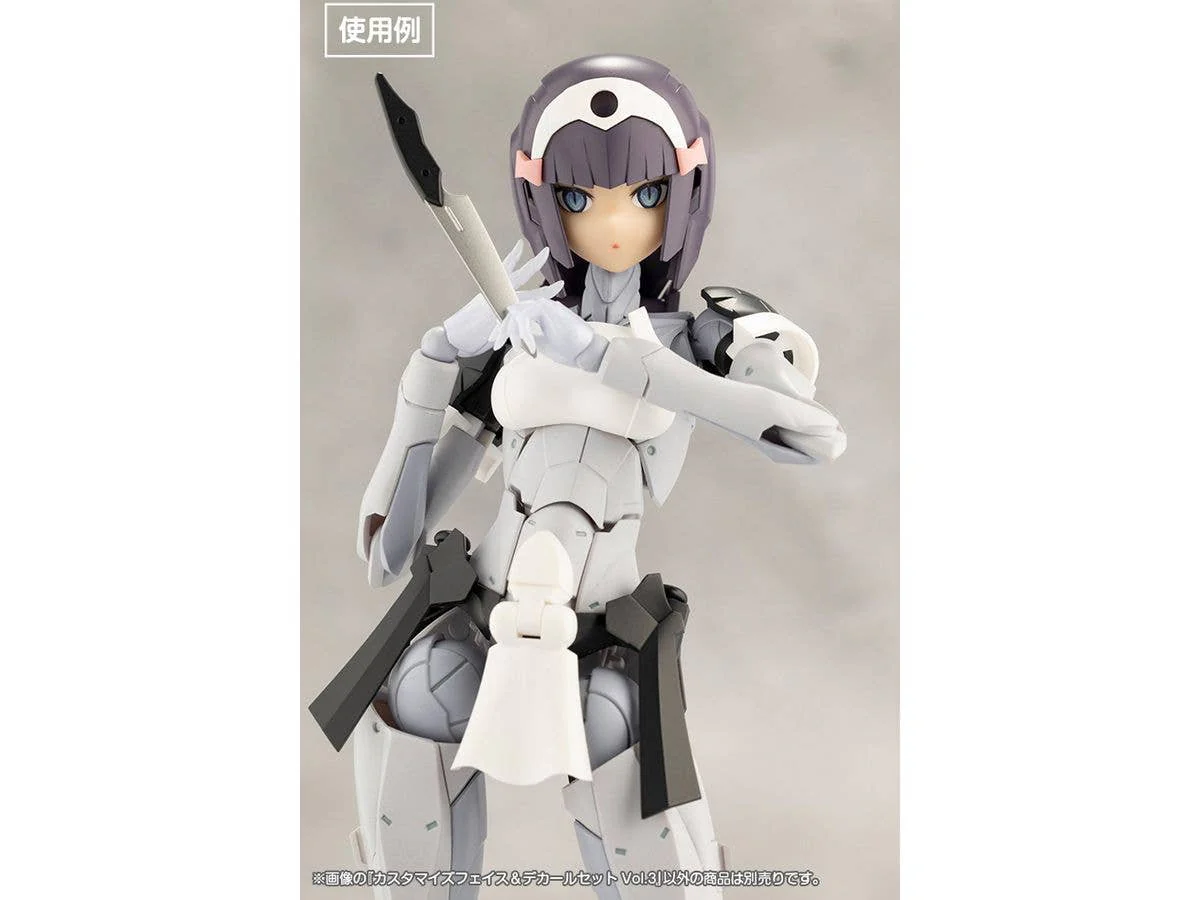 KOTOBUKIYA CUSTOMIZED FACE & DECAL SET Vol.3 - Image 5