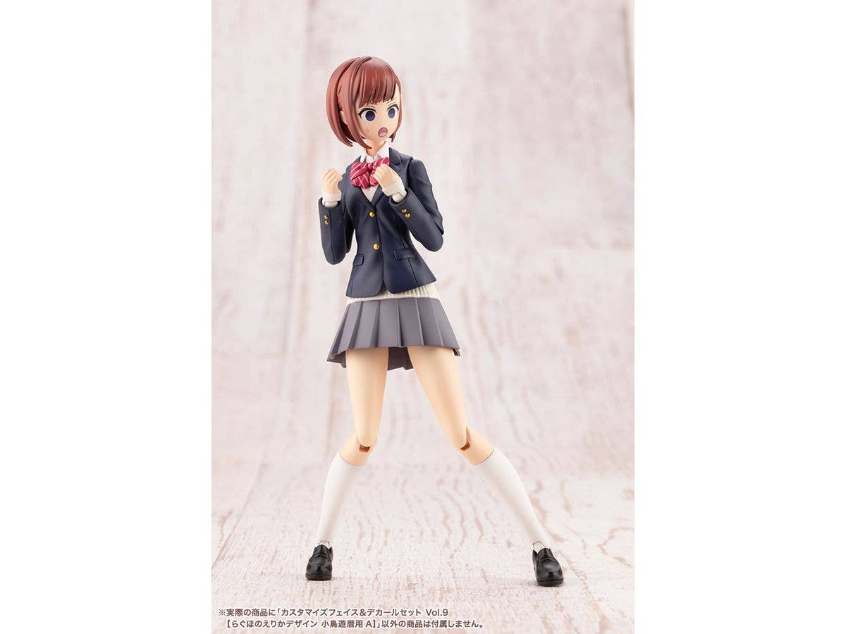 KOTOBUKIYA CUSTOMIZED FACE & DECAL SET Vol.9 [DESIGNED BY RAGHO FOR KOYOMI TAKANASHI A] - Image 10