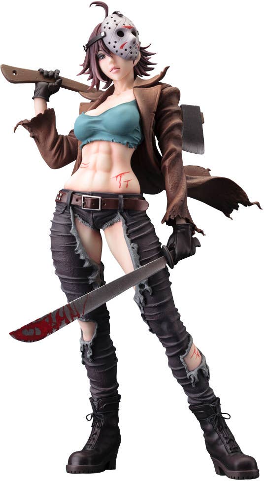 FREDDY VS. JASON JASON VOORHEES BISHOUJO STATUE 2nd EDITION