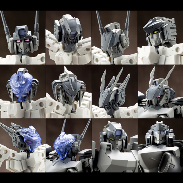 KOTOBUKIYA MECHA SUPPLY12 CUSTOMIZE HEAD Type A - Image 3