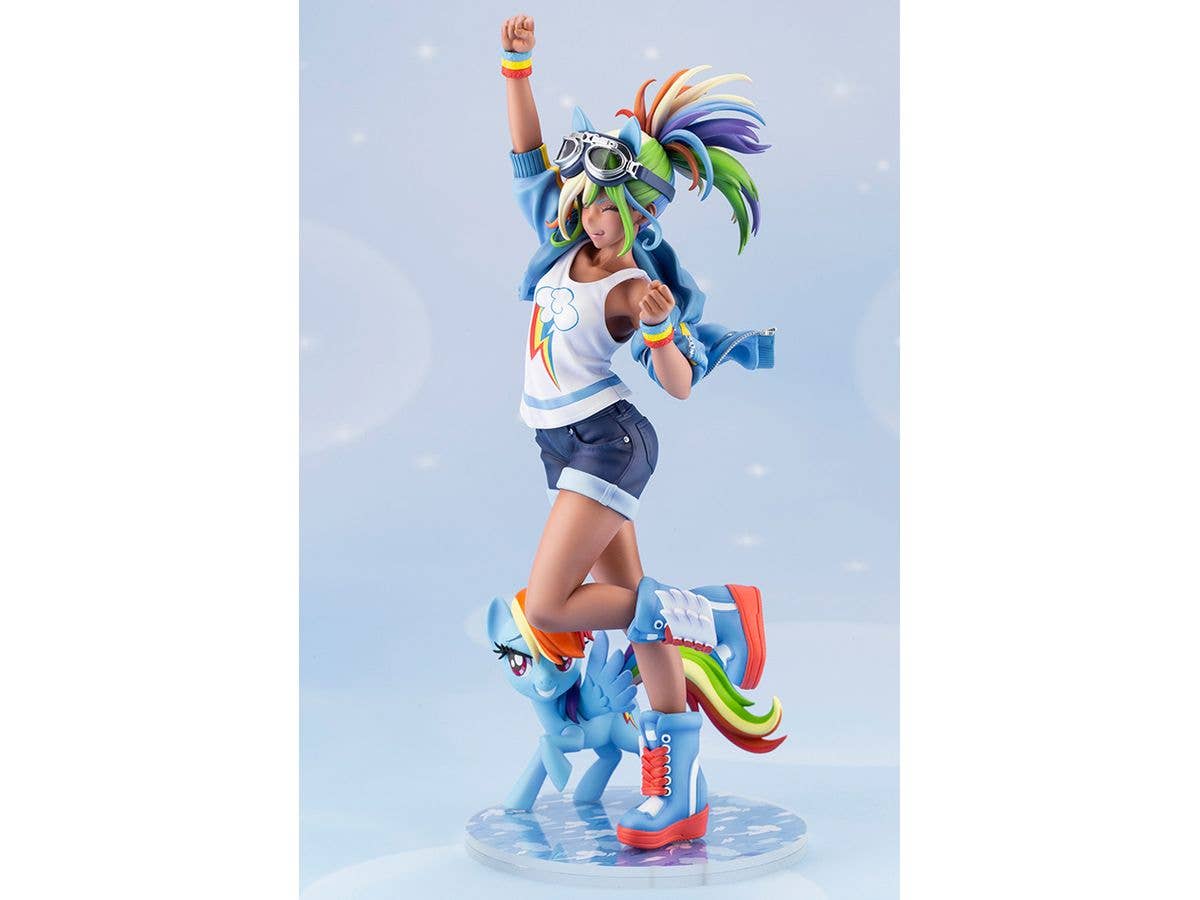 MY LITTLE PONY RAINBOW DASH BISHOUJO STATUE - Image 7