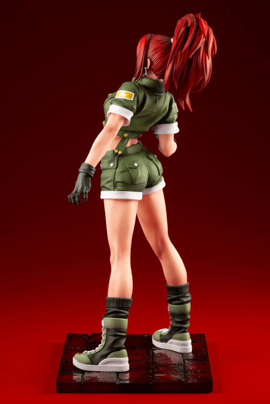 SNK THE KING OF FIGHTERS '97 OROCHI LEONA BISHOUJO STATUE - Image 9