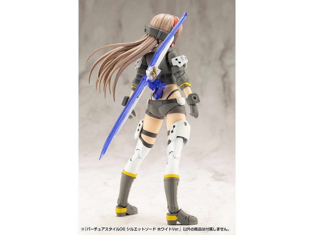 KOTOBUKIYA VIRTUOUS STYLE06 SILHOUETTE SWORD WHITE VER. - Image 4