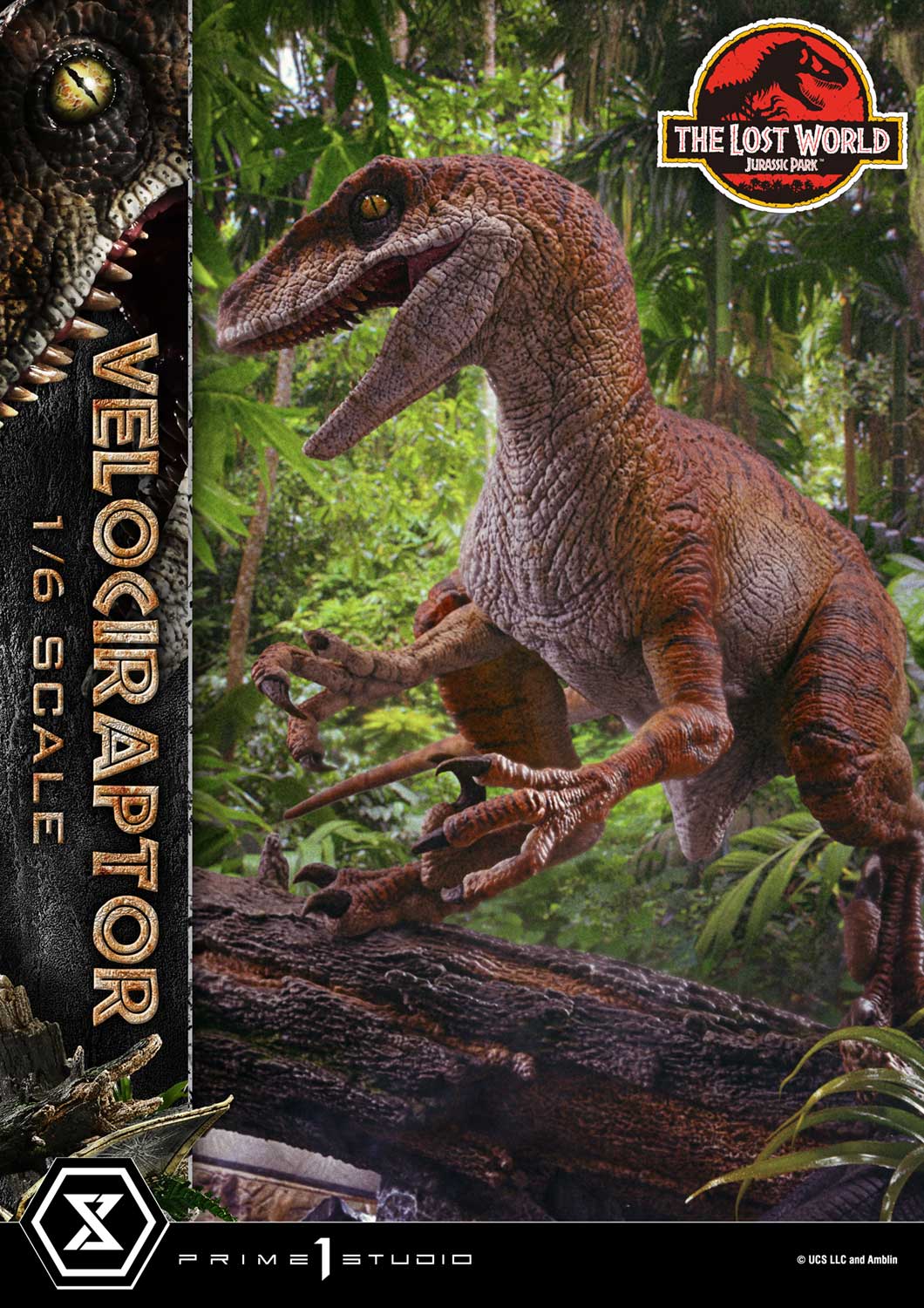 Legacy Museum Collection The Lost World: Jurassic Park (Film) Velociraptor 1/6 Scale - Image 16