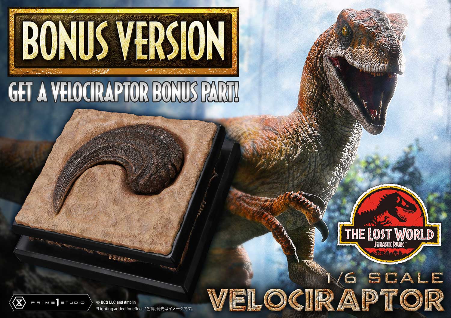 Legacy Museum Collection The Lost World: Jurassic Park (Film) Velociraptor 1/6 Scale - Image 21