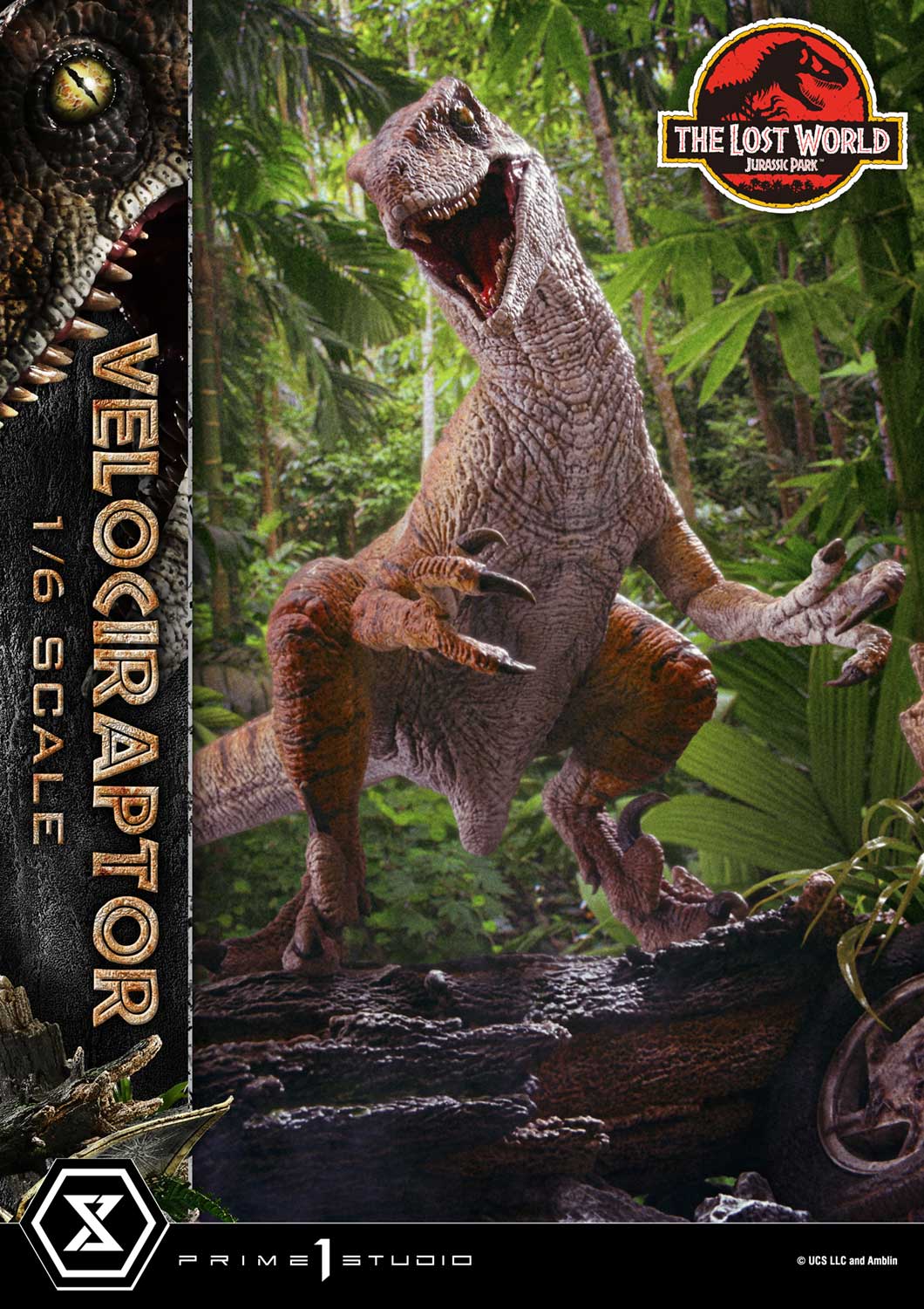 Legacy Museum Collection The Lost World: Jurassic Park (Film) Velociraptor 1/6 Scale - Image 30