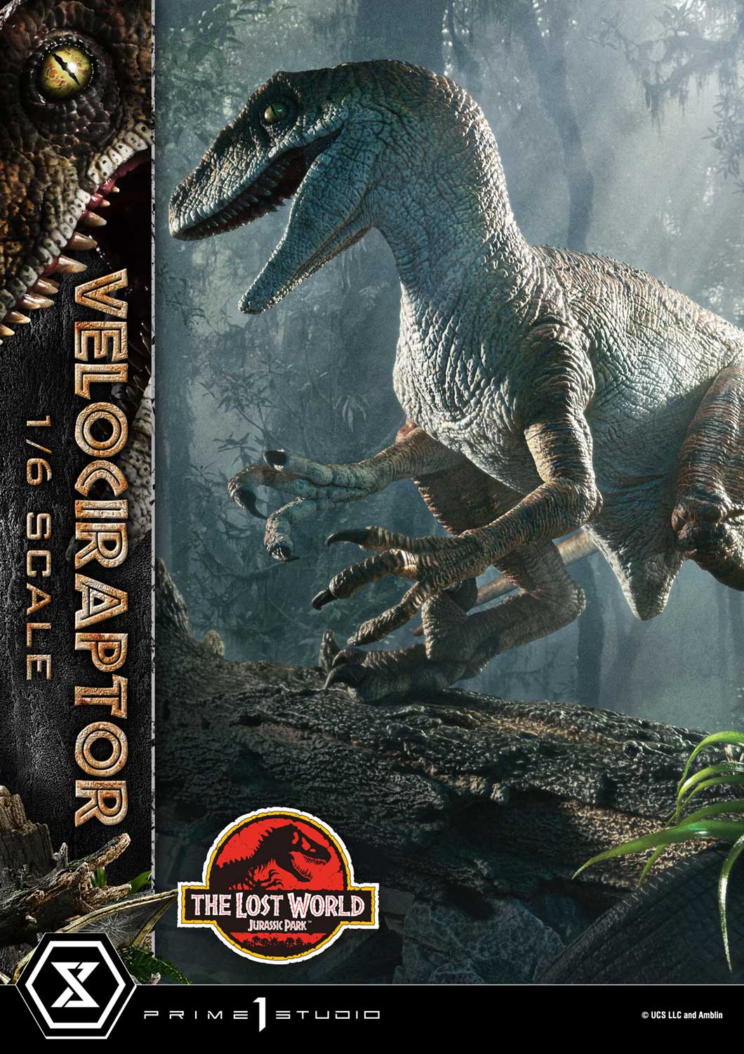 Legacy Museum Collection The Lost World: Jurassic Park (Film) Velociraptor Bonus Version 1/6 Scale - Image 10