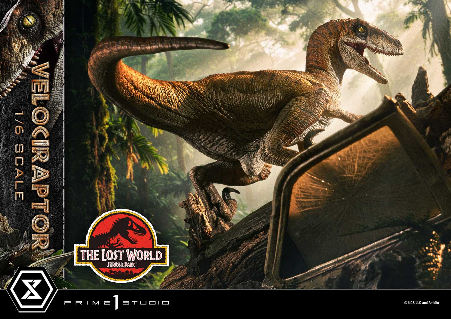 Legacy Museum Collection The Lost World: Jurassic Park (Film) Velociraptor Bonus Version 1/6 Scale - Image 11