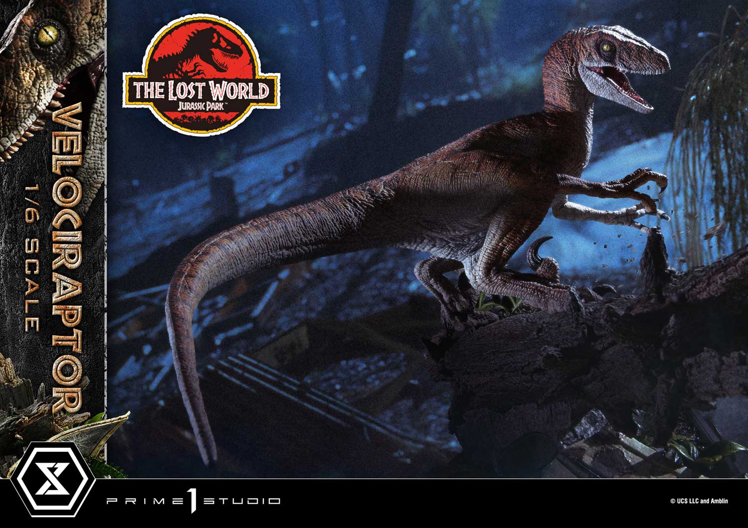 Legacy Museum Collection The Lost World: Jurassic Park (Film) Velociraptor Bonus Version 1/6 Scale - Image 12