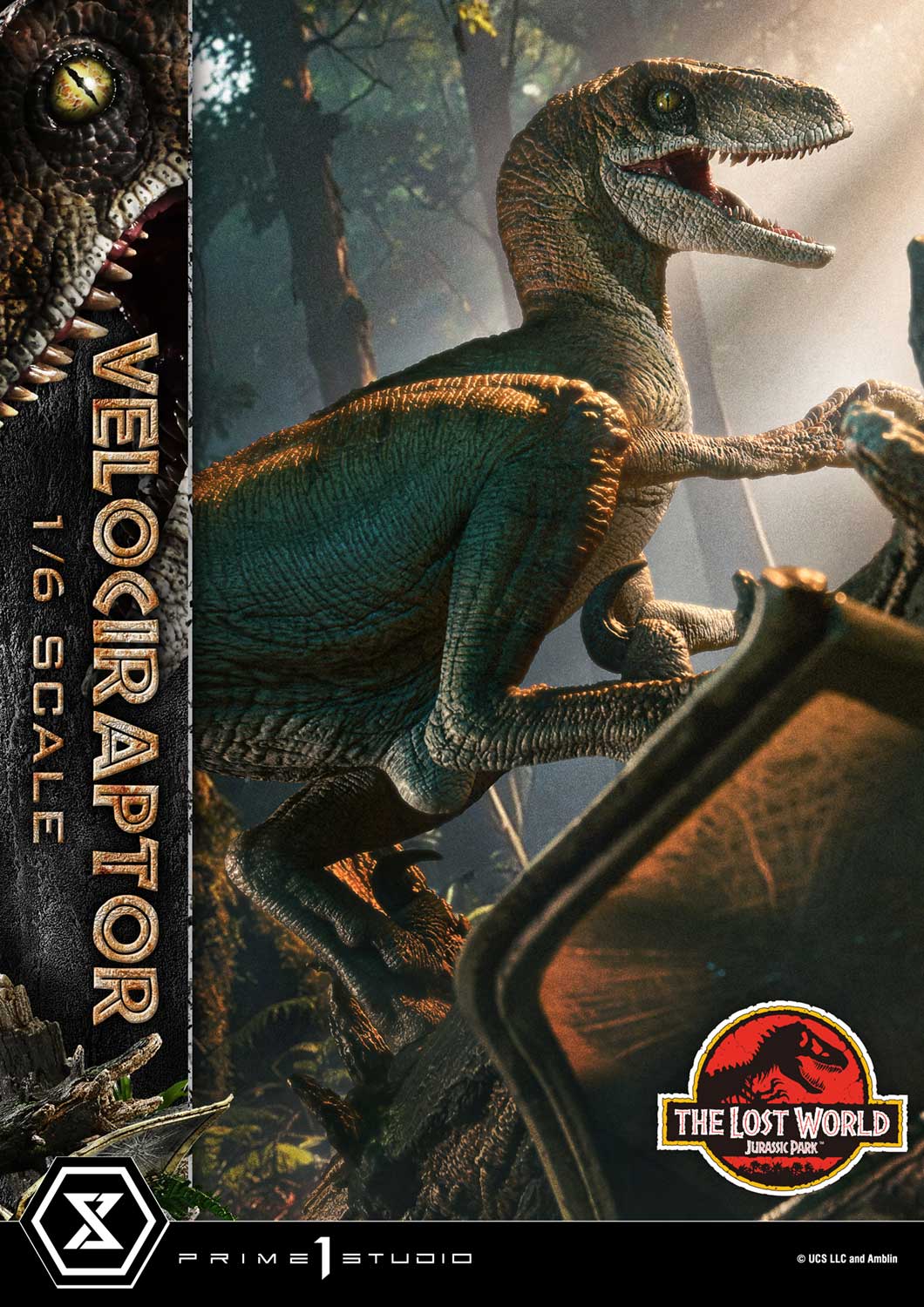 Legacy Museum Collection The Lost World: Jurassic Park (Film) Velociraptor Bonus Version 1/6 Scale - Image 13