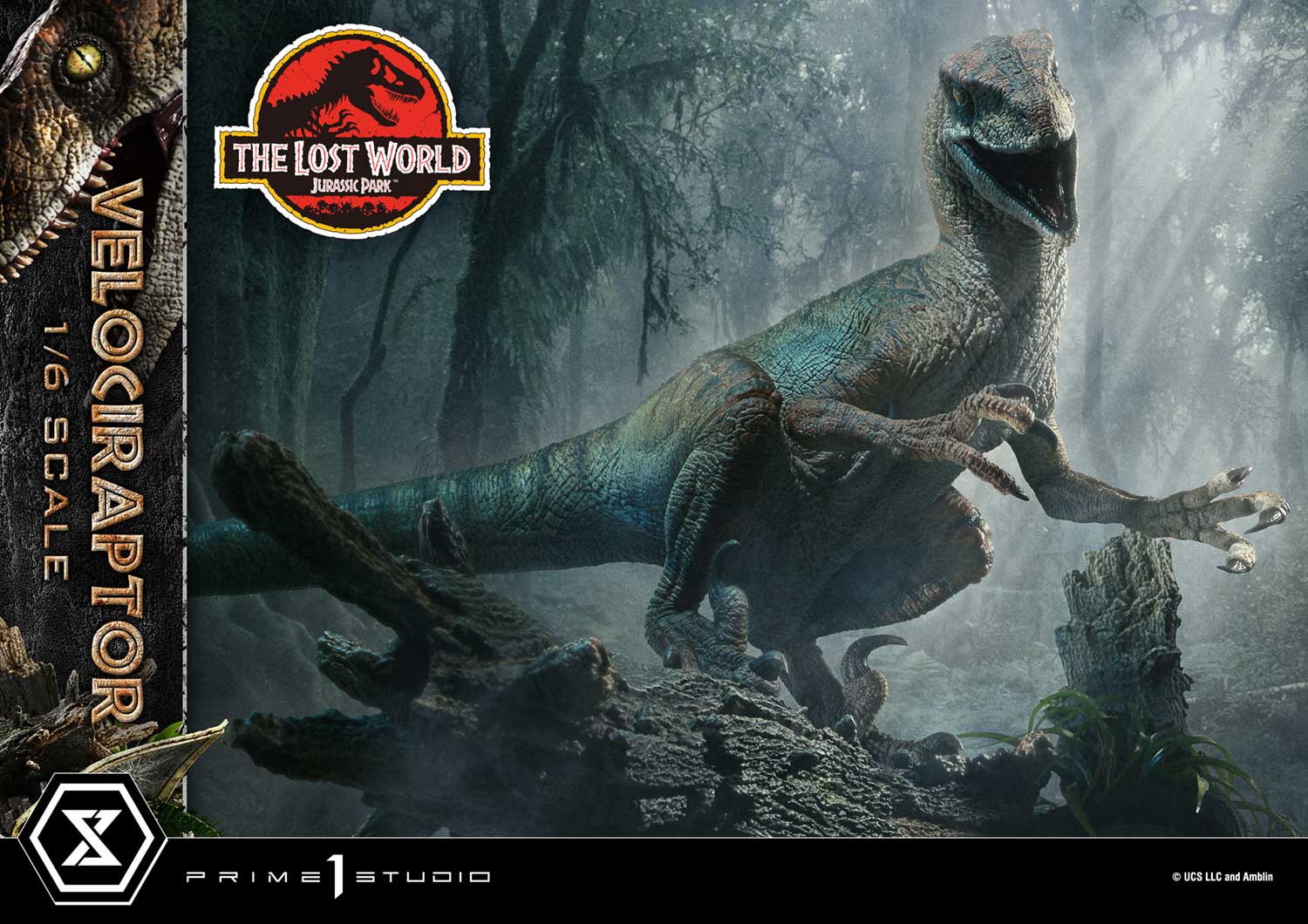 Legacy Museum Collection The Lost World: Jurassic Park (Film) Velociraptor Bonus Version 1/6 Scale - Image 20
