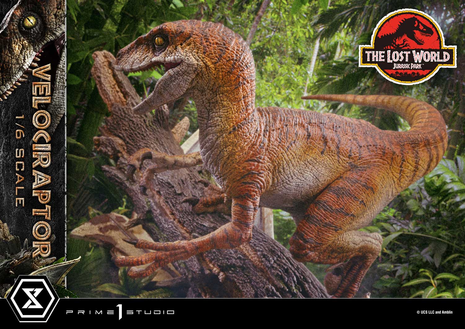 Legacy Museum Collection The Lost World: Jurassic Park (Film) Velociraptor Bonus Version 1/6 Scale - Image 22