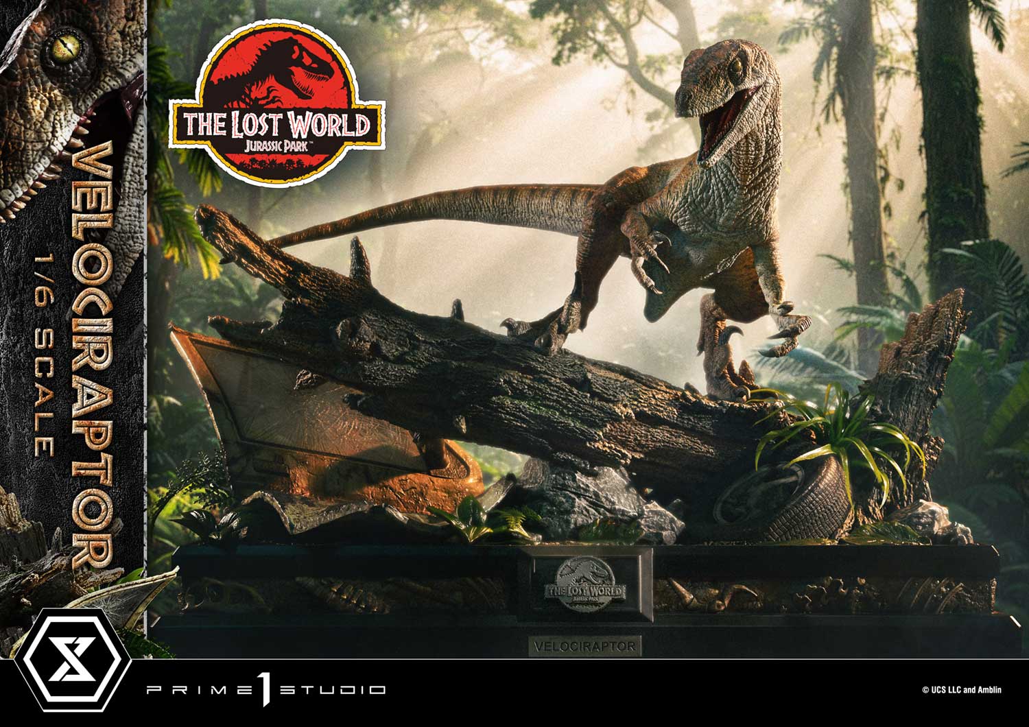 Legacy Museum Collection The Lost World: Jurassic Park (Film) Velociraptor Bonus Version 1/6 Scale - Image 23