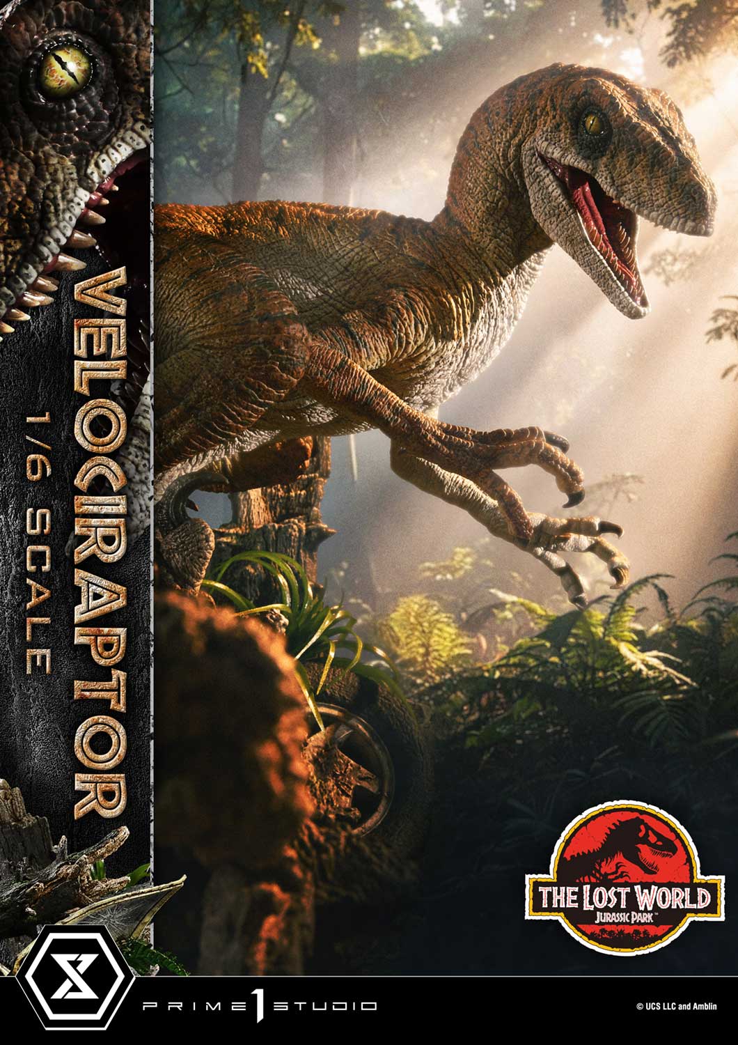 Legacy Museum Collection The Lost World: Jurassic Park (Film) Velociraptor Bonus Version 1/6 Scale - Image 28