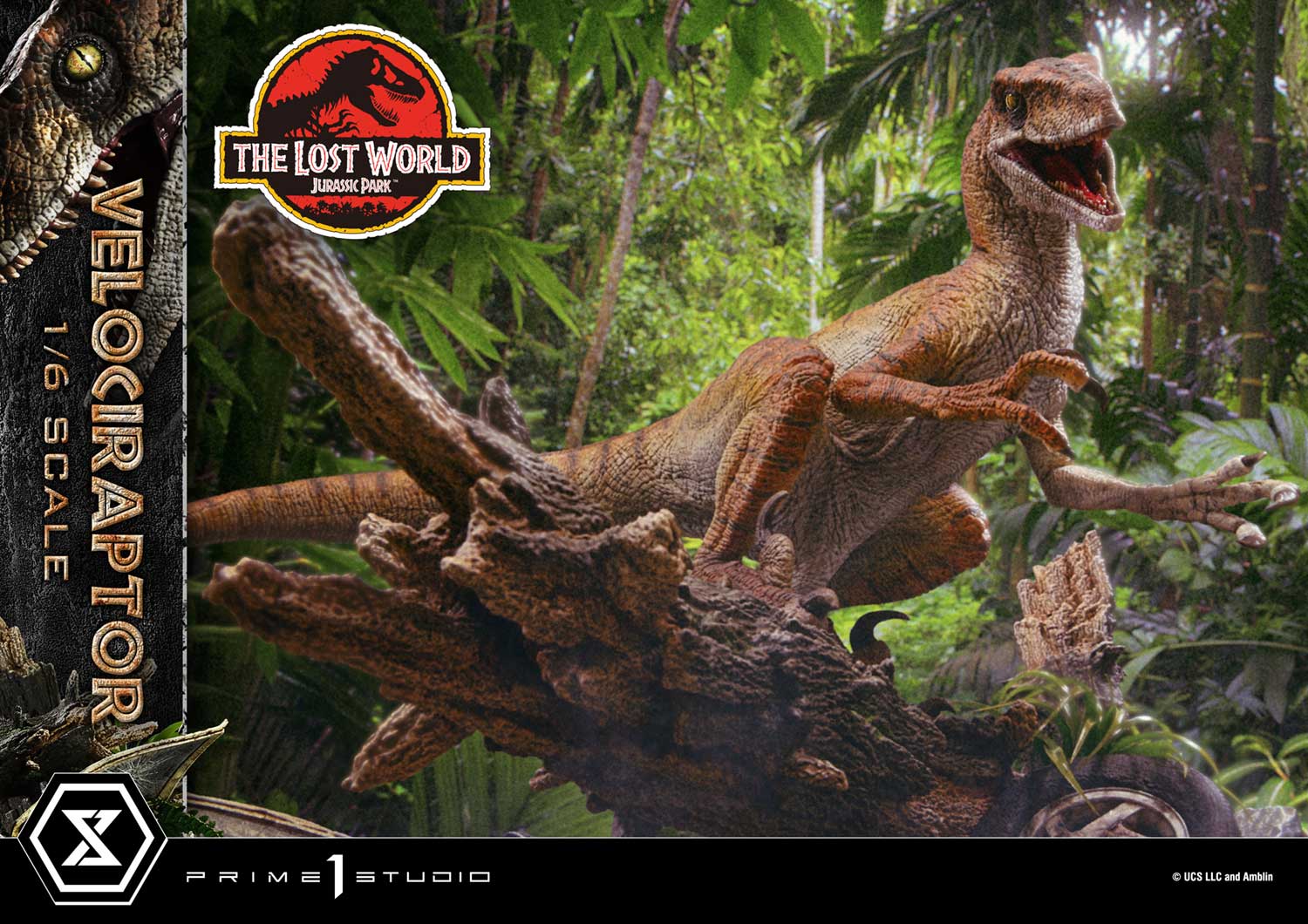Legacy Museum Collection The Lost World: Jurassic Park (Film) Velociraptor Bonus Version 1/6 Scale - Image 5