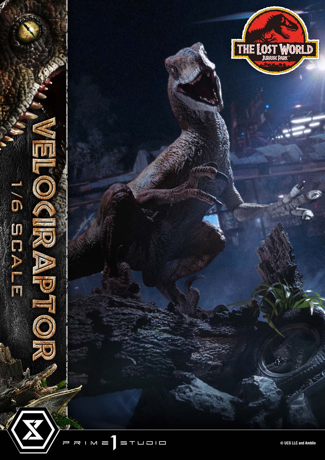 Legacy Museum Collection The Lost World: Jurassic Park (Film) Velociraptor Bonus Version 1/6 Scale - Image 6