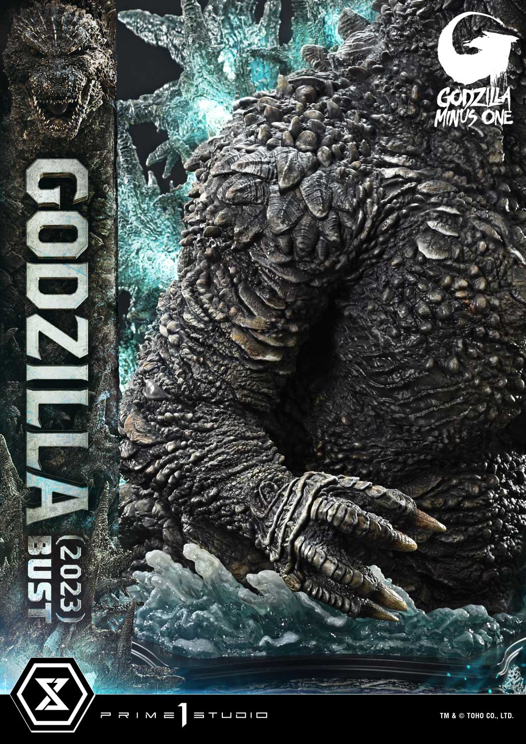 Life Size Bust GODZILLA MINUS ONE (Film) Godzilla (2023) Bonus Version - Image 11