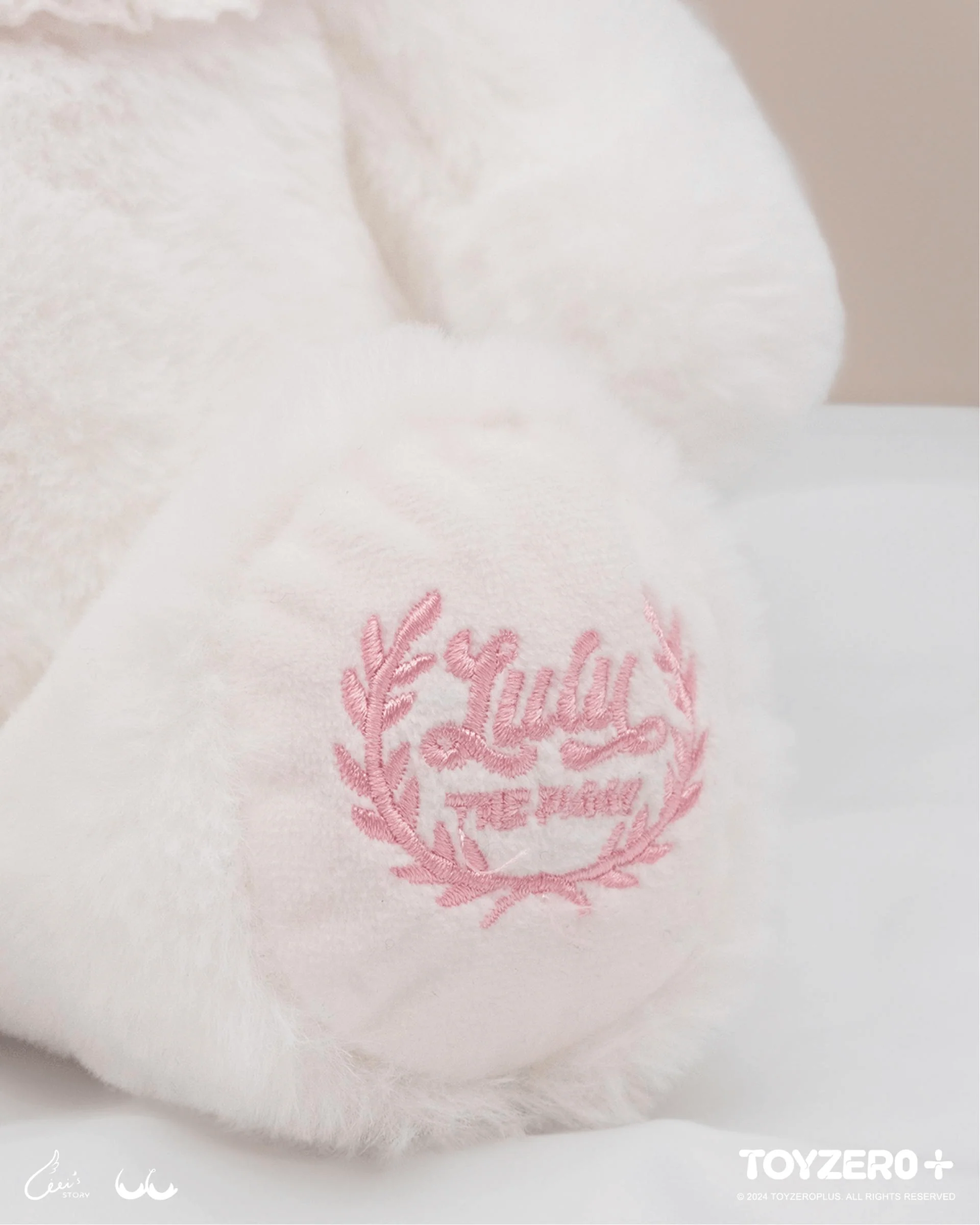 LuLu the Piggy - 28cm Bunny LuLu Plush (White ver.) - Image 4