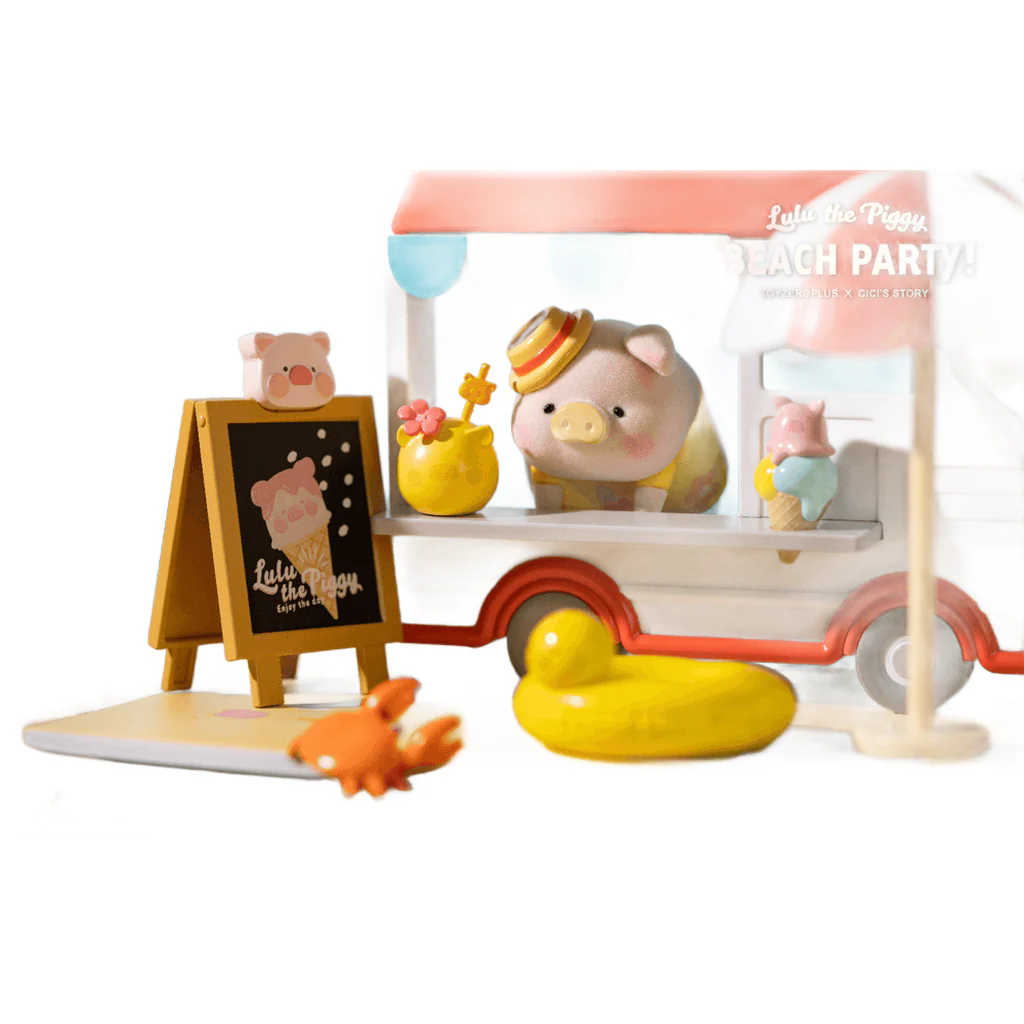 LuLu the Piggy - Beach Party Ice Cream Van Box Set