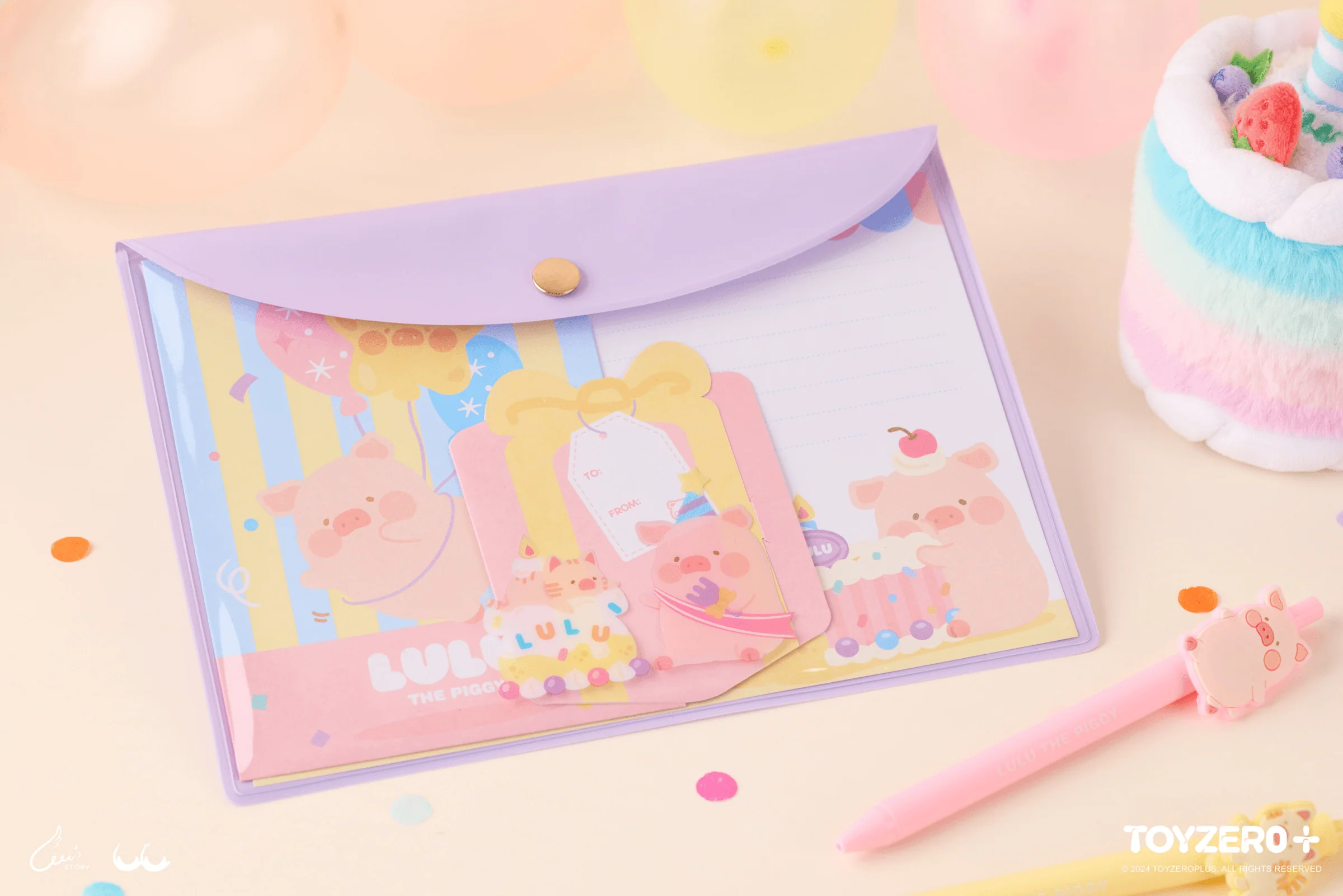 LuLu the Piggy Birthday - Message Letter - Image 5