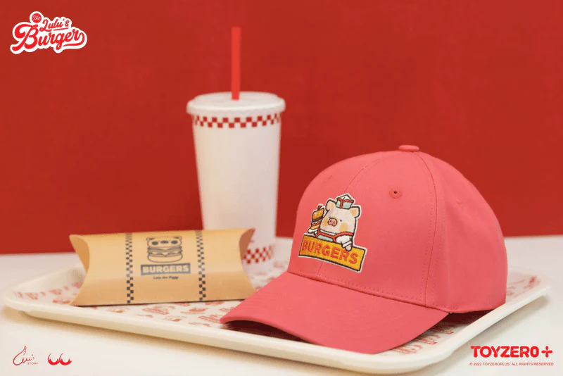 LuLu The Piggy Burger - Red Cap (Bun's exclusive)