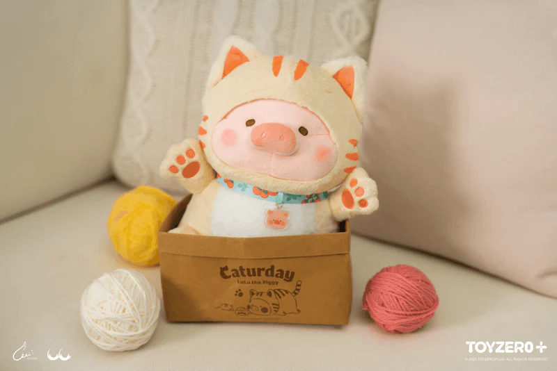 LuLu The Piggy Caturday - LuLu 30cm Plush Toy