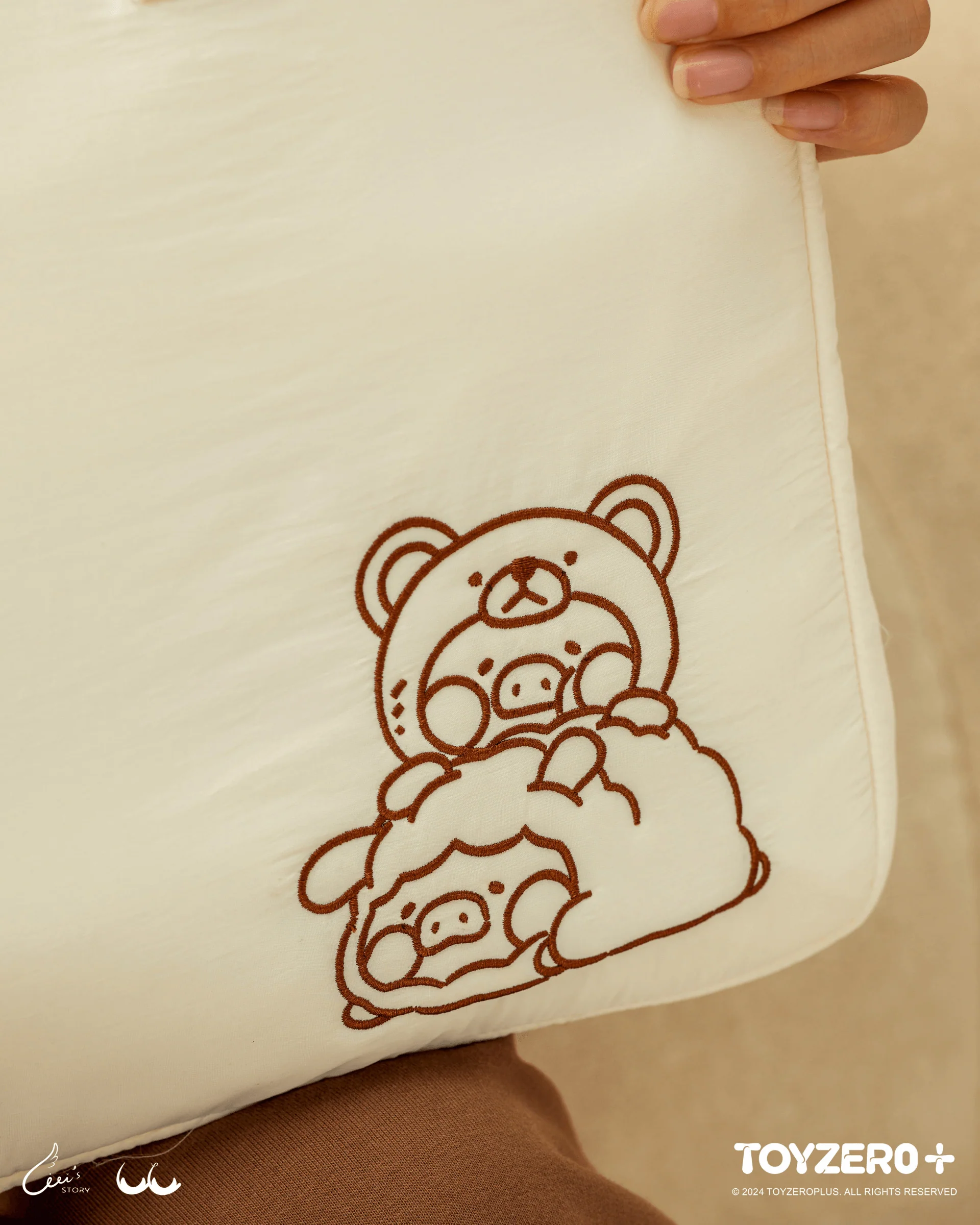 LuLu the Piggy Costume Series - Bear & Sheep Laptop Case - Image 9