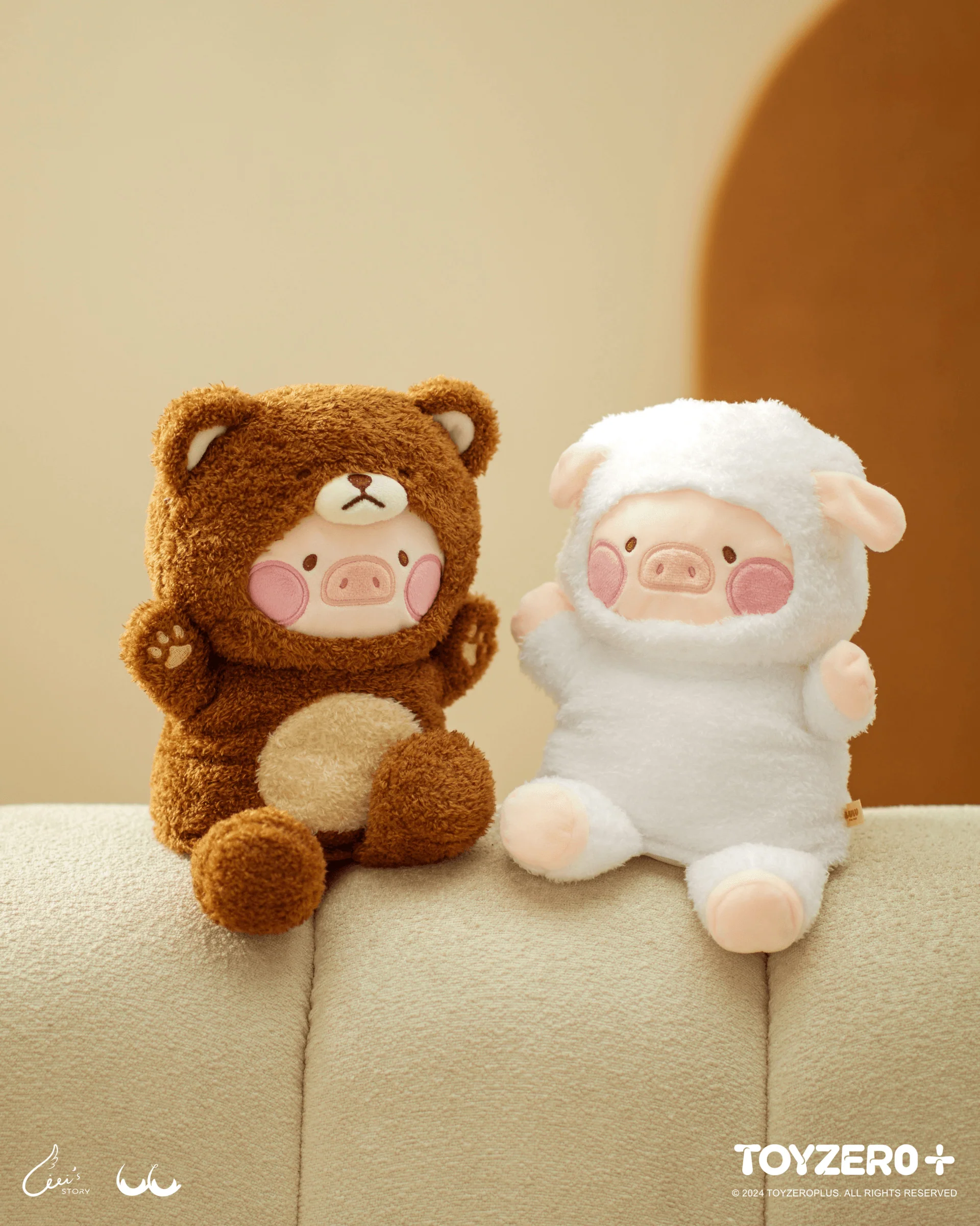 LuLu the Piggy Costume Series - Fluffy Hand Puppets (Bear) - Image 5