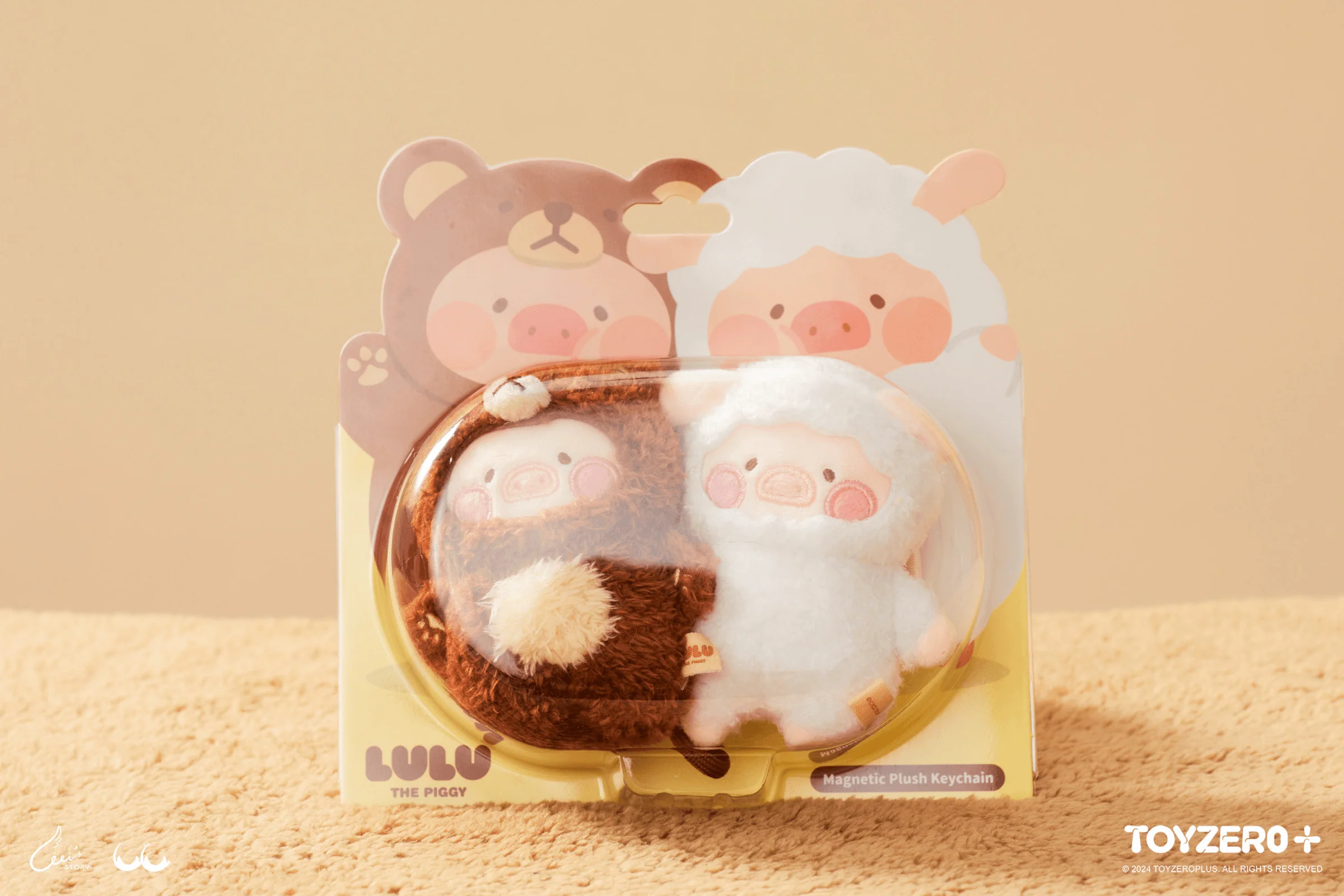 LuLu the Piggy Costume Series - Magnet Plush Keychain - Image 7