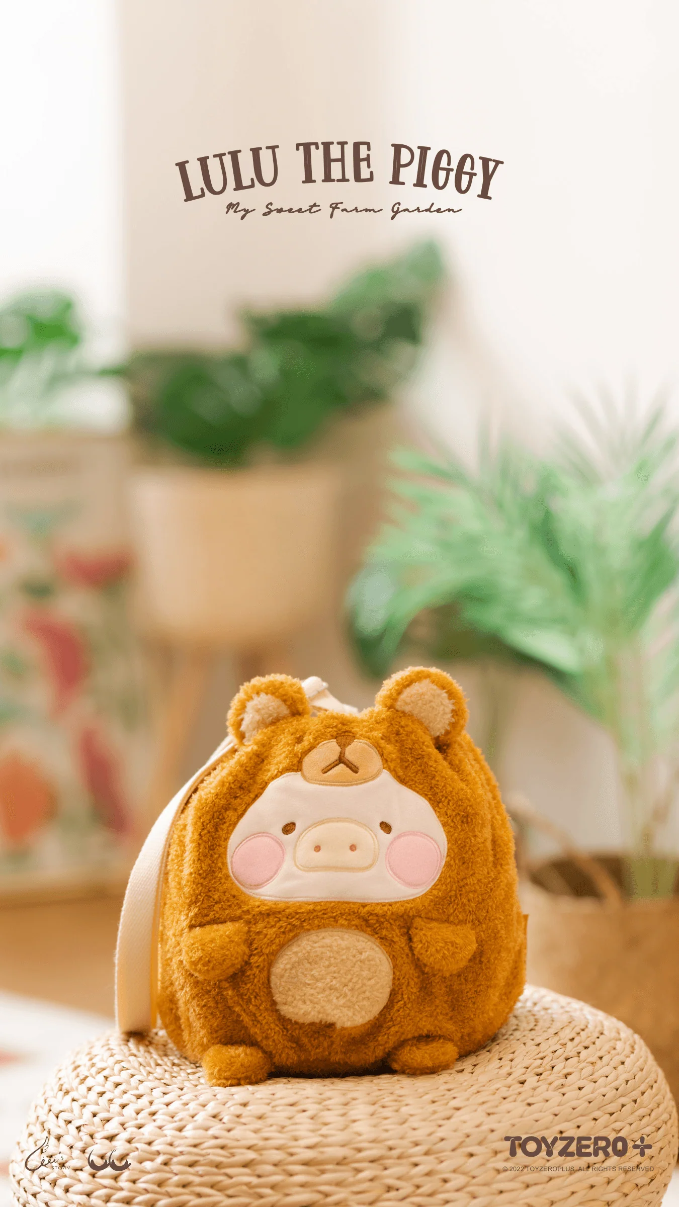 LuLu The Piggy Farmer - Rope Bag - Image 2