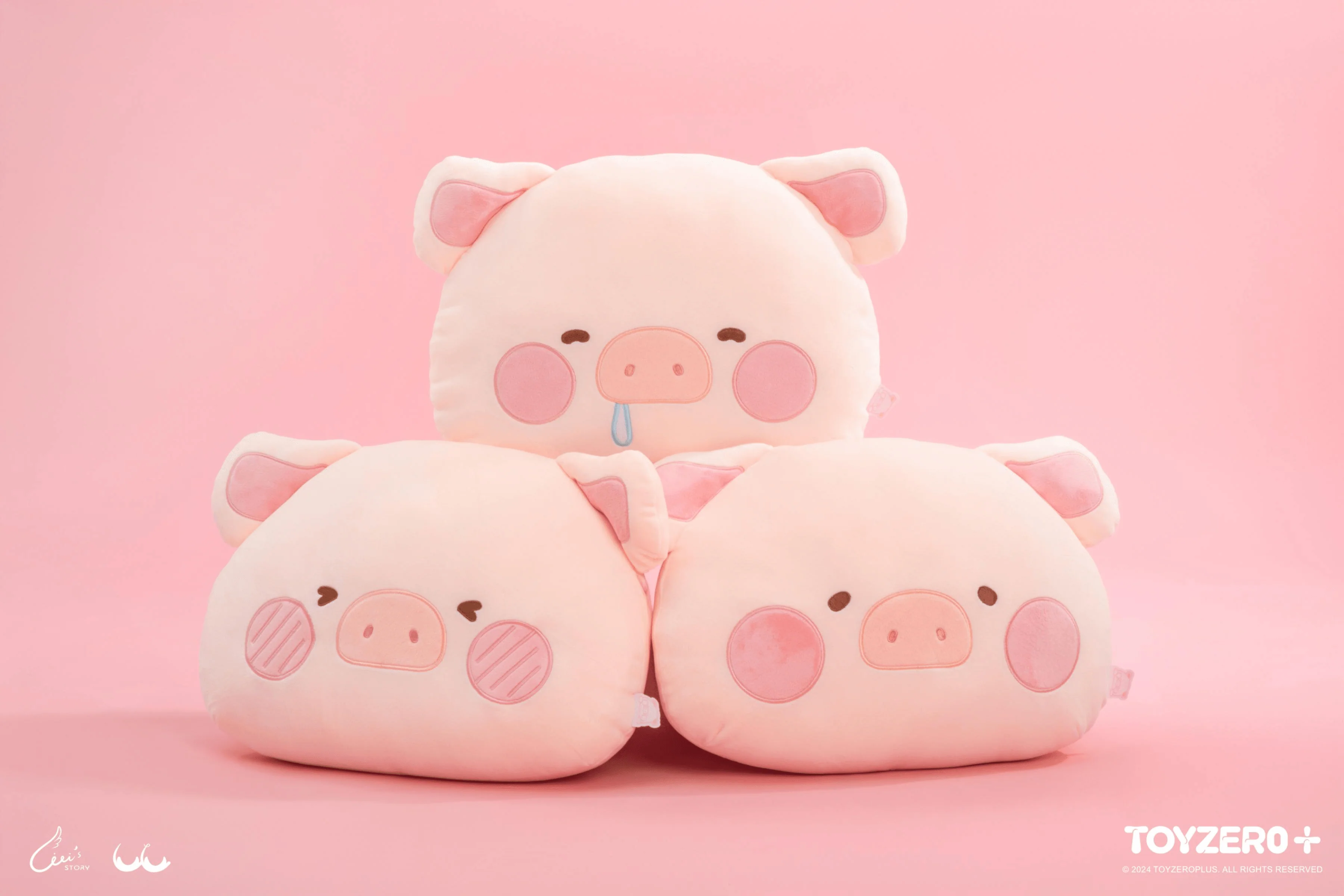 LuLu the Piggy Generic - Emoji Cushion (Hungry ver.) - Image 3