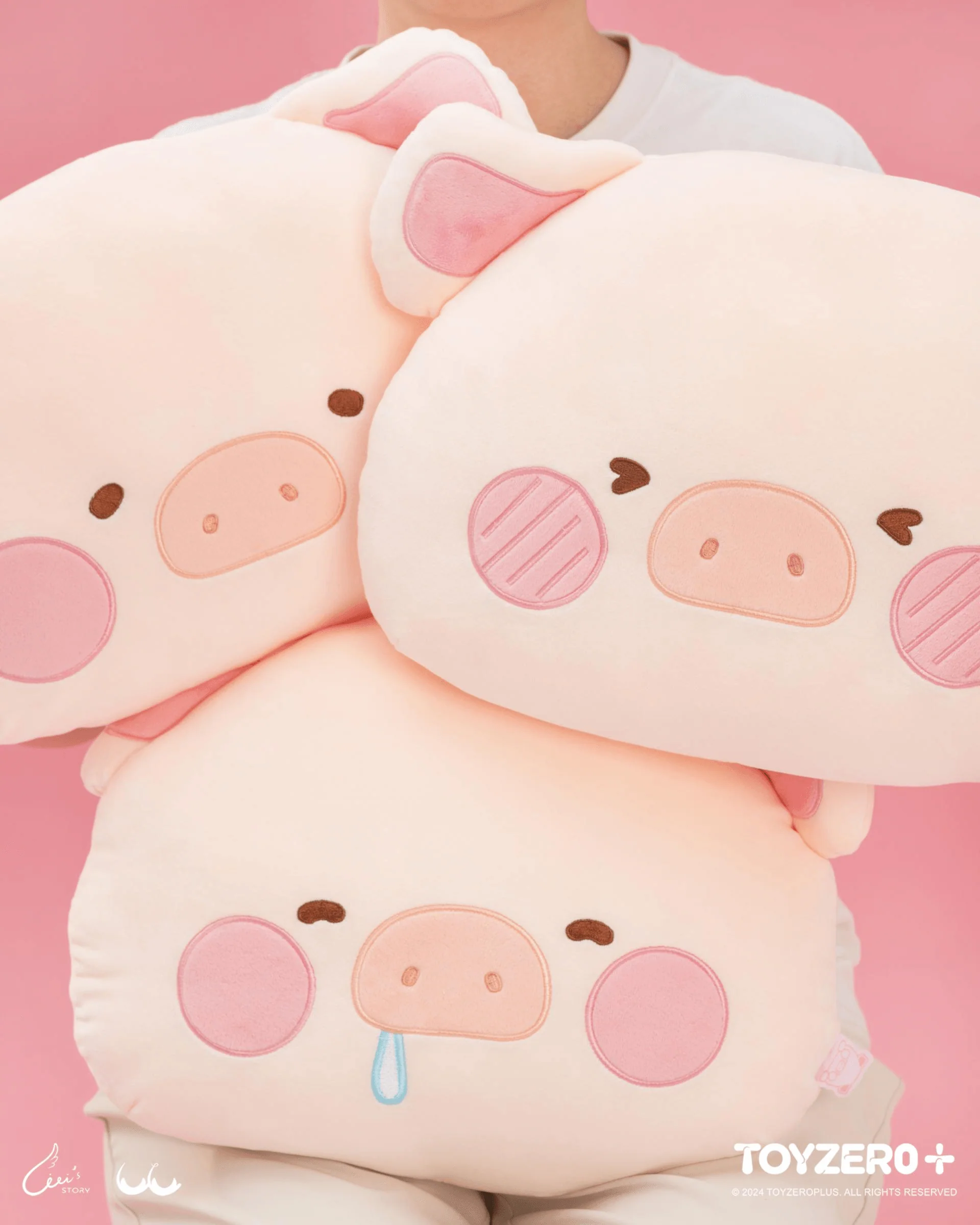 LuLu the Piggy Generic - Emoji Cushion (Hungry ver.) - Image 6
