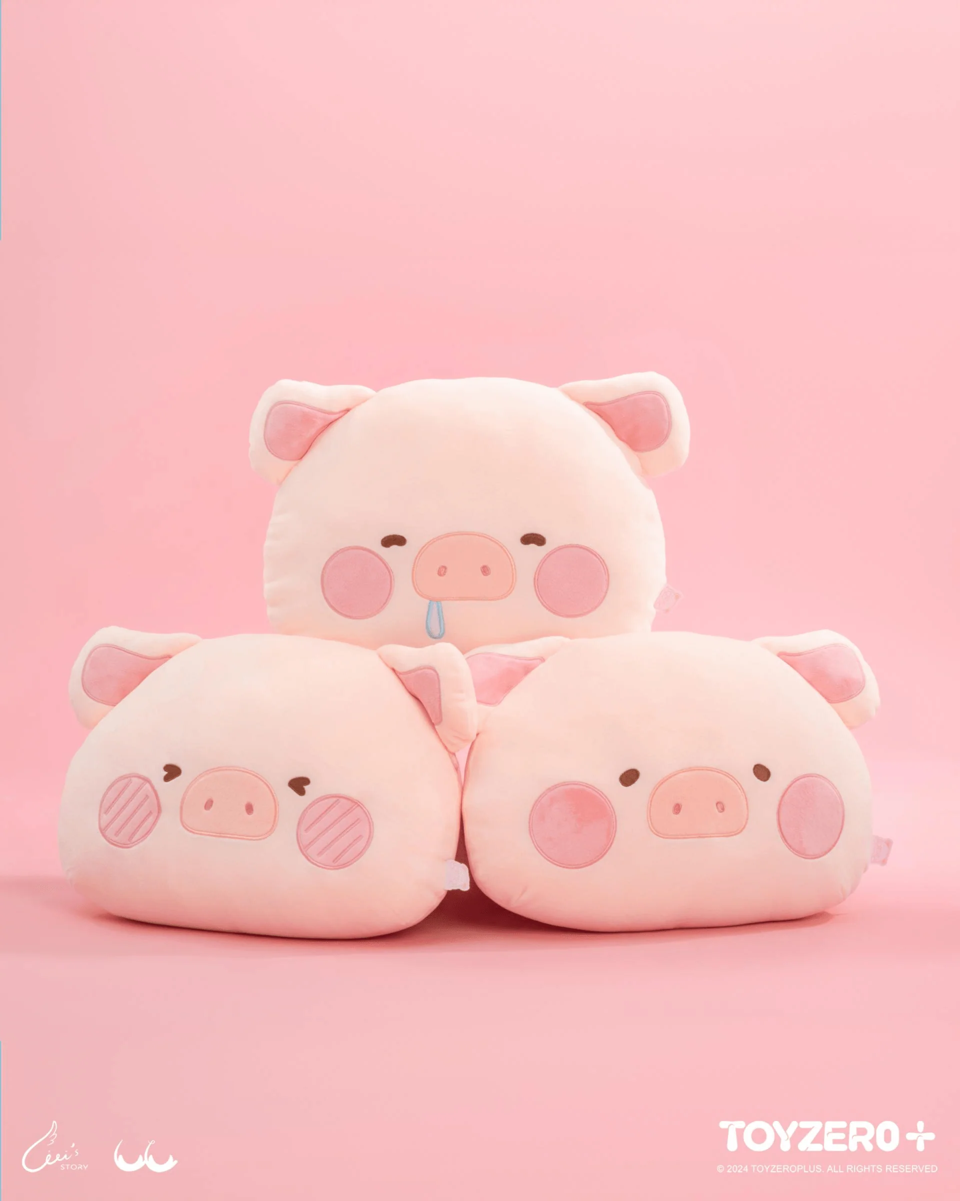 LuLu the Piggy Generic - Emoji Cushion (Hungry ver.) - Image 7