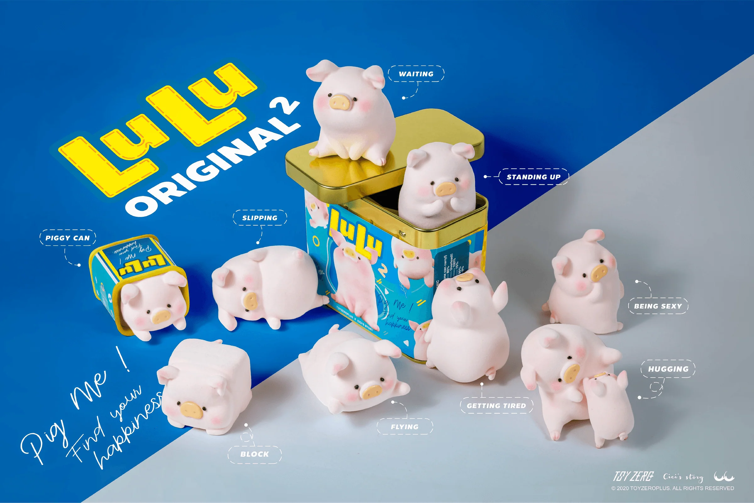LuLu The Piggy - The Original 2nd Series (Can Set) - Image 3