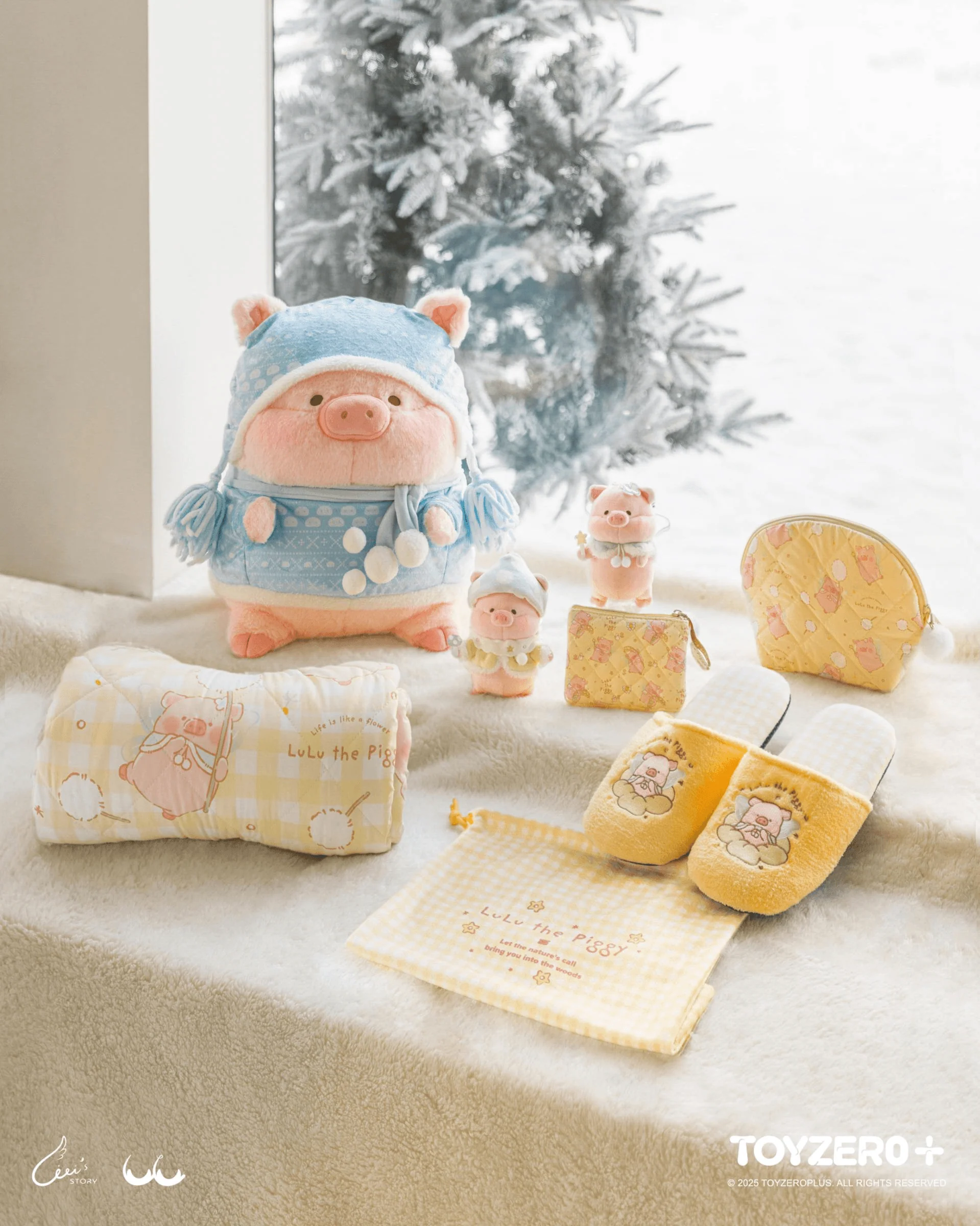 LuLu the Piggy Winter Series -Slippers (with cover) - Image 10