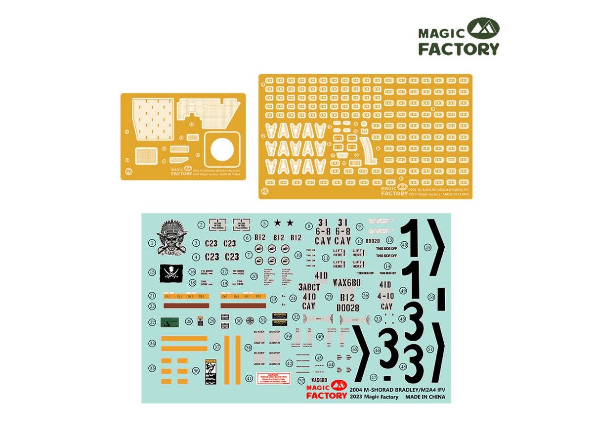 Magic Factory 1/35 M-Shorad M2A4 Bradley IFV (3-in-1) - Image 5
