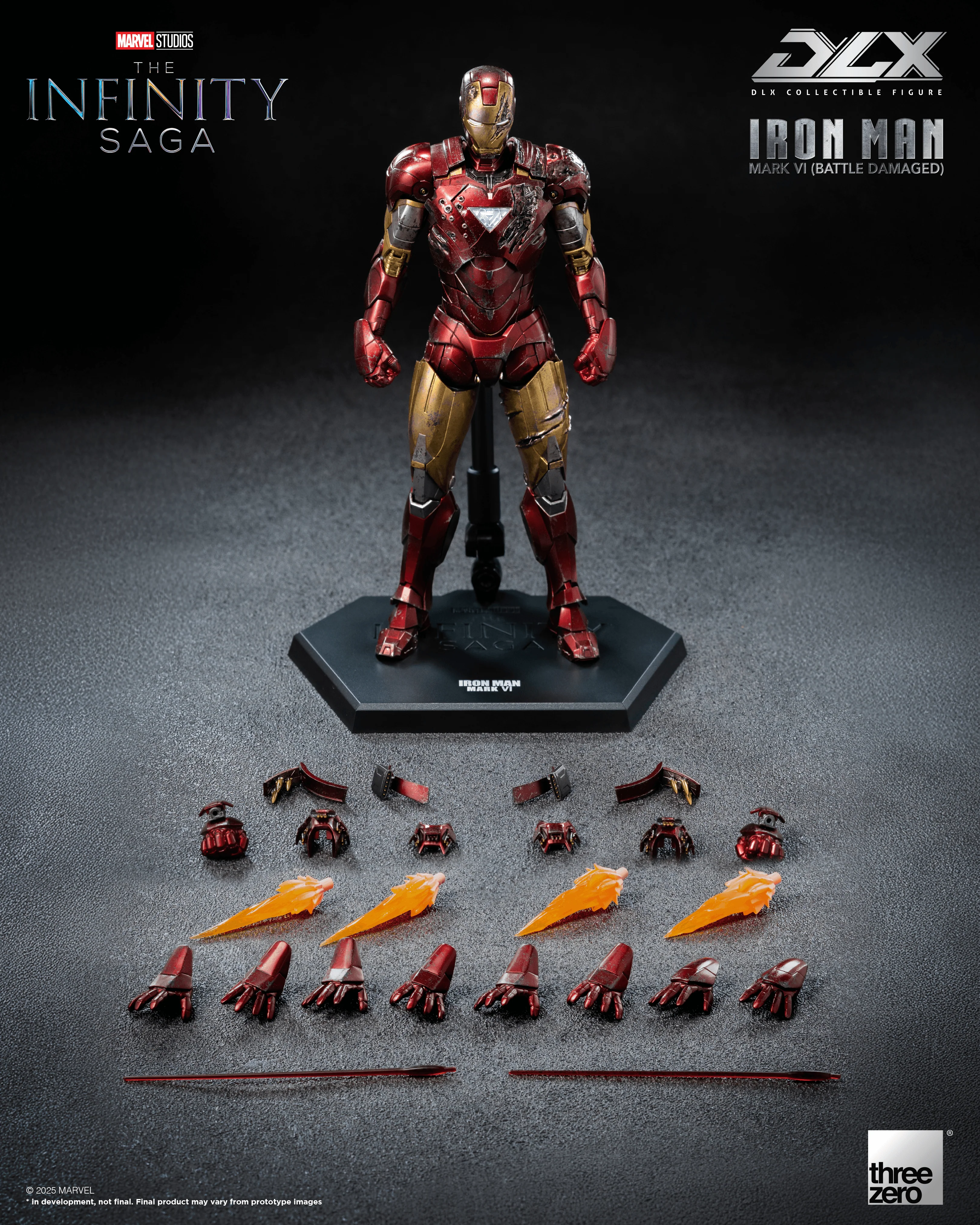 Marvel Studios: The Infinity Saga DLX Iron Man Mark 6 (Battle Damaged)