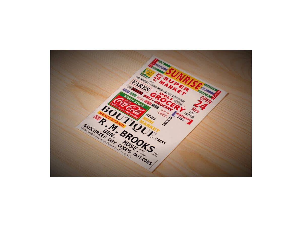 Matho 1/35 Shop Front Signs C - Image 3