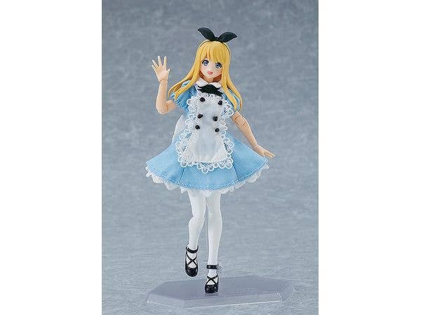 figma Female Body (Alice) with Dress + Apron Outfit - Image 2