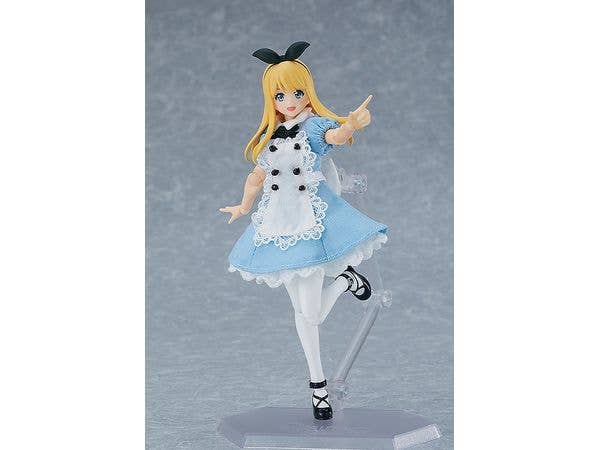 figma Female Body (Alice) with Dress + Apron Outfit - Image 3