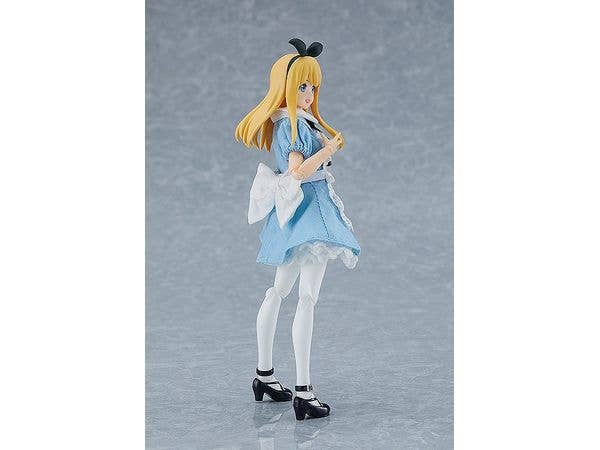 figma Female Body (Alice) with Dress + Apron Outfit - Image 4